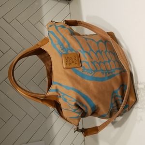 Make Love Not Trash safari shopper bag